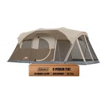 Coleman WeatherMaster 防水6人帐篷