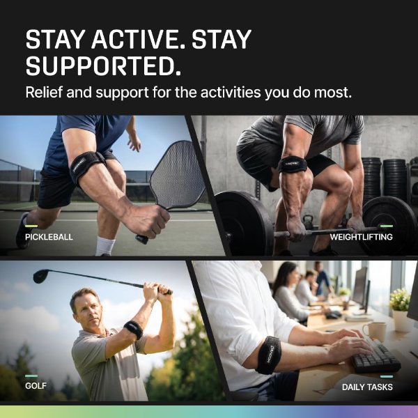 Modvel Adjustable Elbow Support Strap Compression