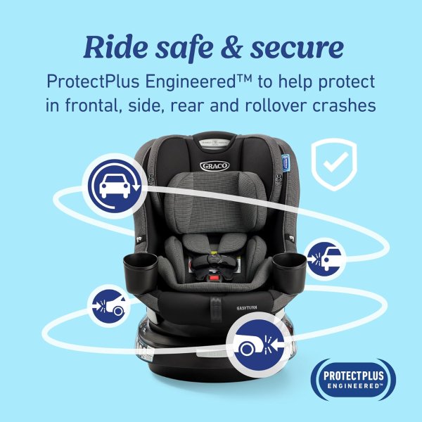EasyTurn 360 Rotating Convertible Car Seat Solae