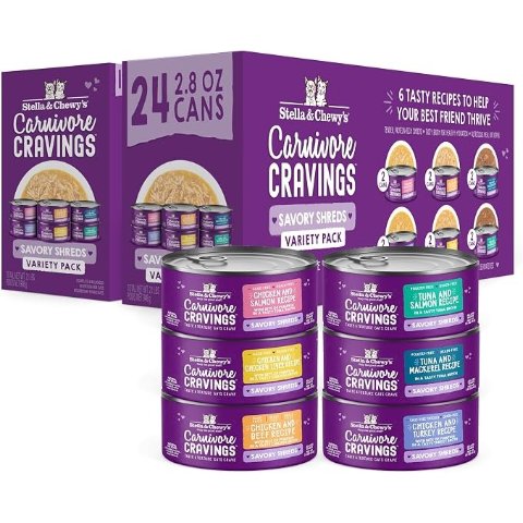 Stella & Chewy sStella & Chewy s Wet Cat Food 2.8oz 24 Cans