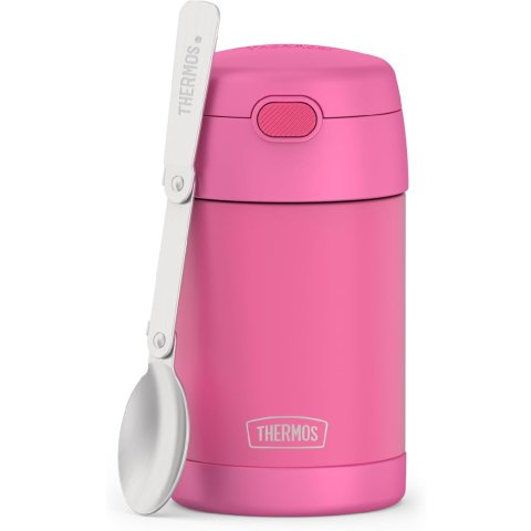 THERMOS FUNTAINER 不锈钢保温饭盒 16盎司 粉色