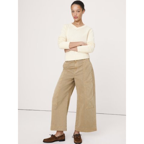 Banana Republic Larkspur V领毛衣