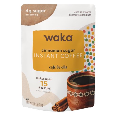 Waka Cafe de Olla Cinnamon Sugar Instant Coffee 3.17oz