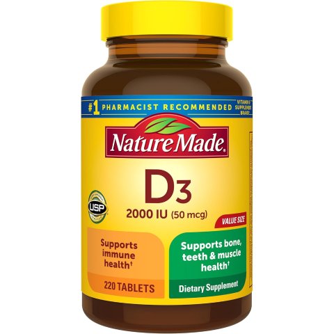 Vitamin D3 2000 IU 220 Tablets