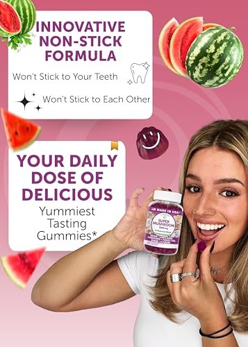 Lunakai Super Mushroom Gummies 60 Count