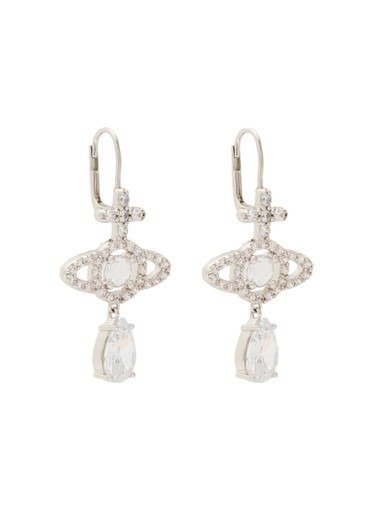  Olympia Pave Drop Earrings
