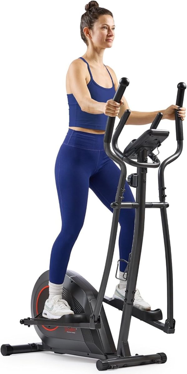 Sunny Health Smart Elliptical with Pulse Sensor