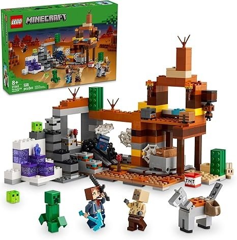  Minecraft 21263 Badlands Mineshaft Building Toy