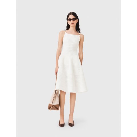 Women s Knit Maxi Dress White