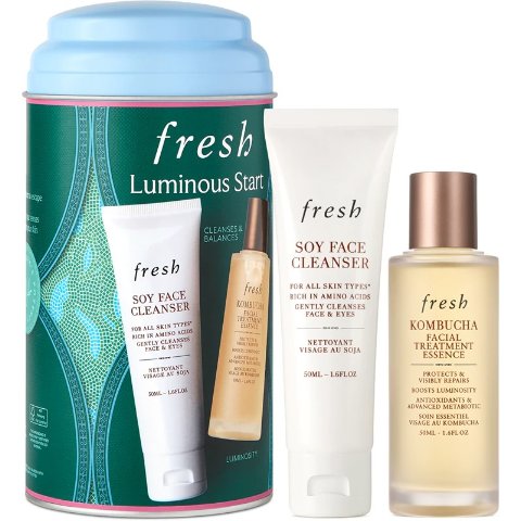 Fresh大豆洁面50ml+红茶水50ml
