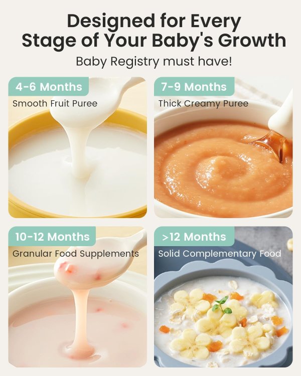 Grownsy 婴儿辅食机 蓝色