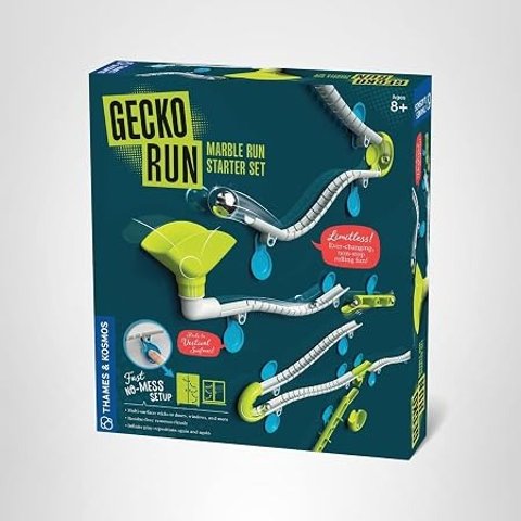 THAMES & KOSMOS Gecko Run Flexible Marble Run 63 Pieces