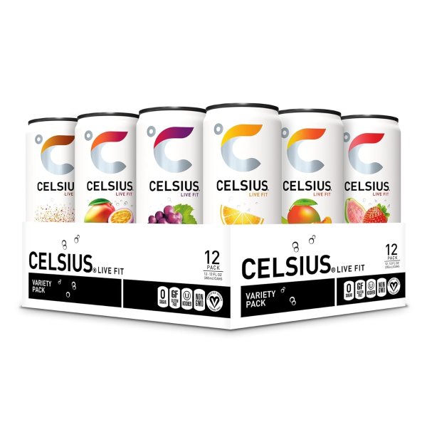 CELSIUS 维生素能量饮料 混合口味 355ml×12
