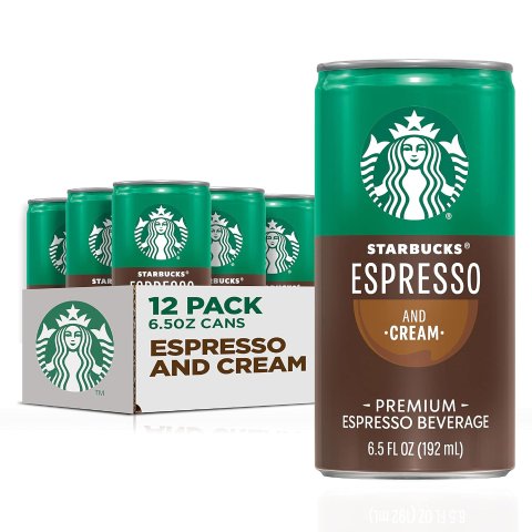 Espresso & Cream Coffee Drink 6.5oz 12 Cans