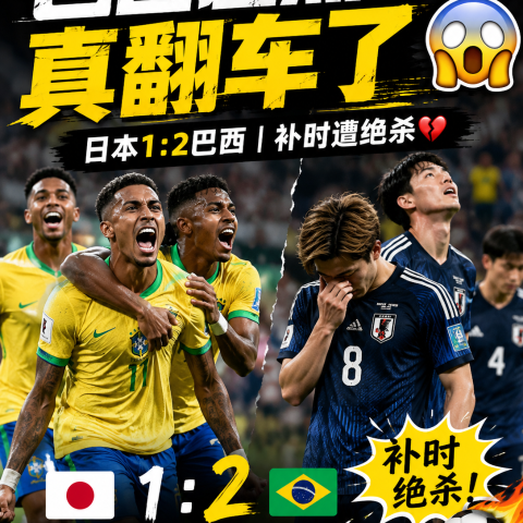日本又差一点创造历史