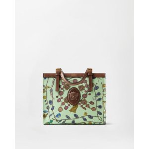 Versace Riviere 帆布手提袋 彩印款