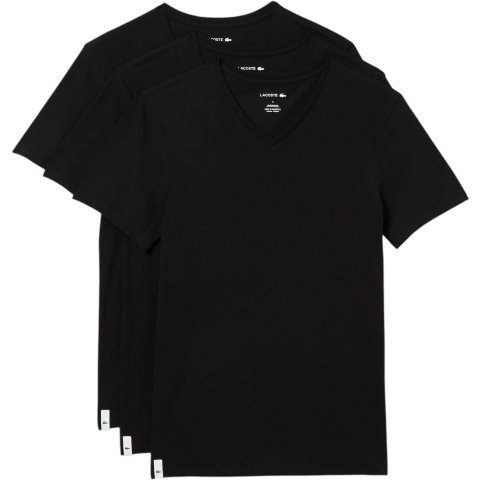 Lacoste Men s Slim Fit V-neck Undershirt 3-Pack