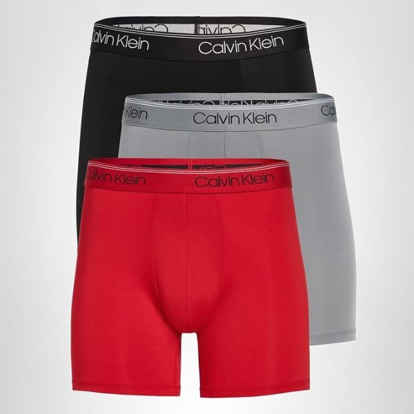 Calvin Klein Men's Micro Stretch Boxer Briefs 3-Pack