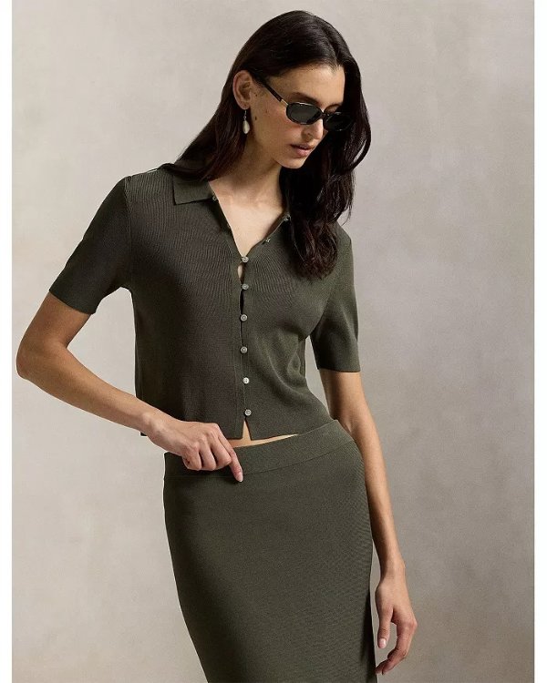  Short Sleeve Cardigan
