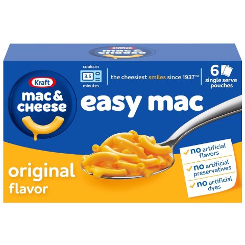 Easy Mac and Cheese Original Flavor 6 Packets