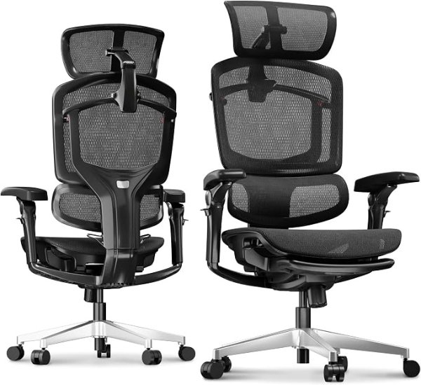  ErgoX-PRO Ergonomic Office Chair Black AeroWeave 5.0 Mesh