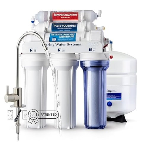 iSpringRCC7AK 75 GPD Reverse Osmosis Water Filter