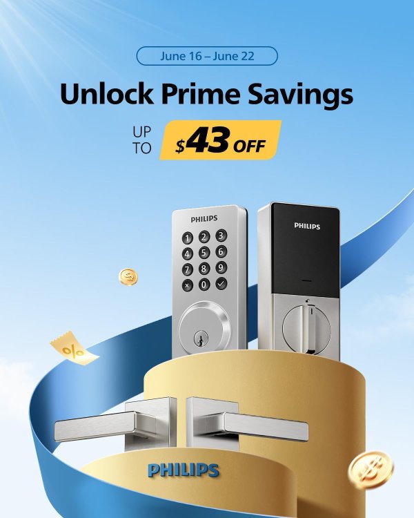 WiFi Smart Door Lock with Handle IP54 Waterproof
