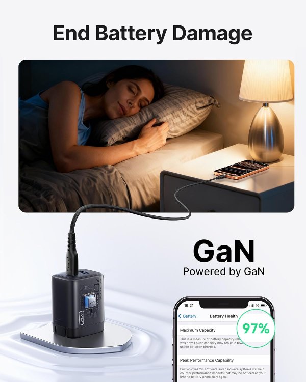 INIU 30W USB-C 快充充电器
