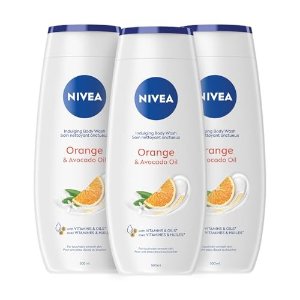 Nivea 橙香牛油果沐浴露 3瓶x500ml
