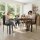 Gizoon Glass Dining Table Set 5-Piece PU Leather