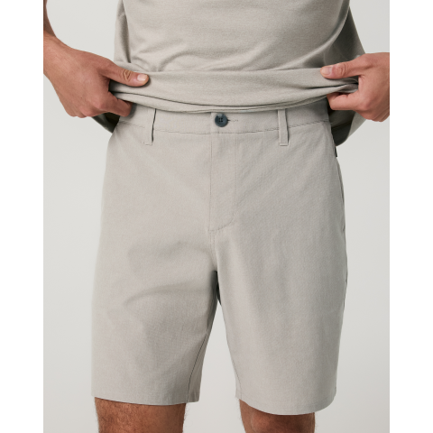 Aim Short 8 Inch Khaki Hemp
