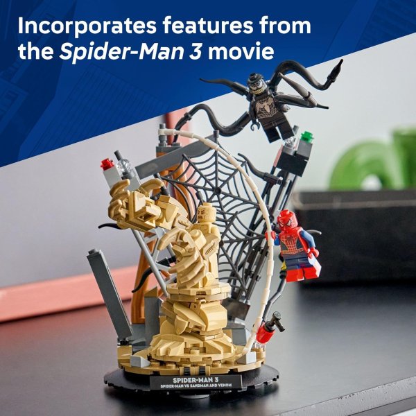 LEGO Marvel 76334 Spider-Man vs. Sandman Building Set