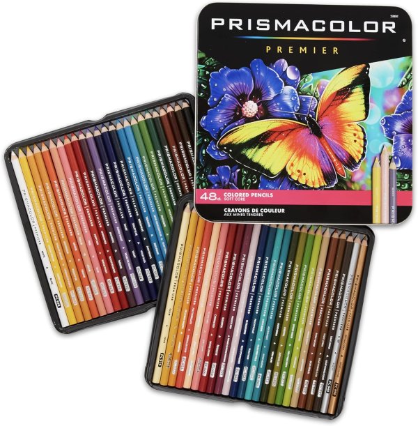 Prismacolor Premier 彩色铅笔 48色