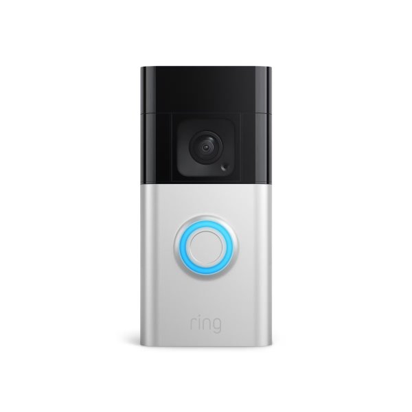 Battery Doorbell Plus Smart Video Doorbell Satin Nickel