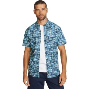 Eddie Bauer 印花Baja男衬衫