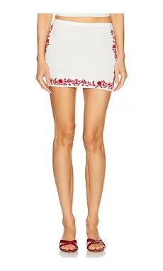 Alenia Reversible Skirt Ivory