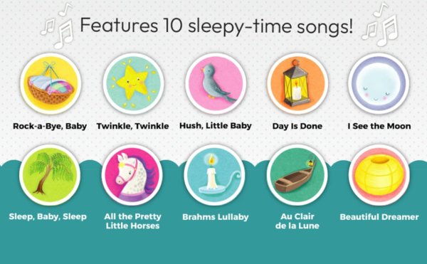 Bedtime Songs 儿童点读声书 11键