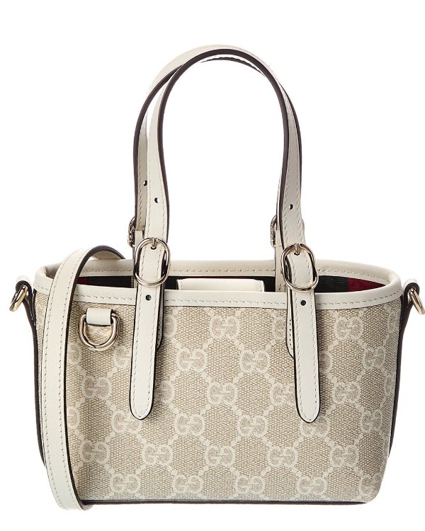 GG Supreme Canvas Leather Mini Bag
