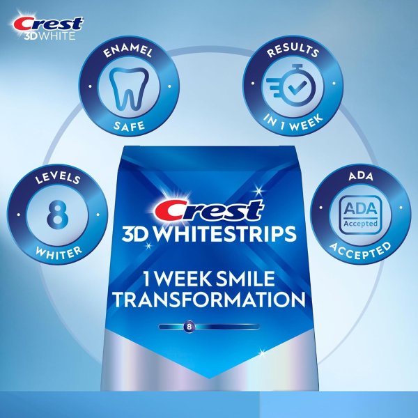 Crest 3D Whitestrips 美白牙贴