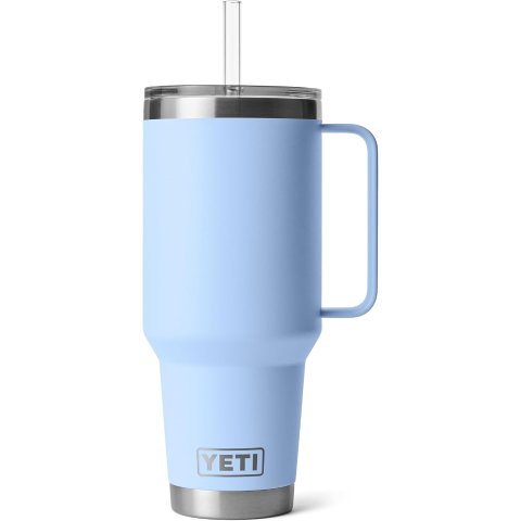 Rambler 42 oz Tumbler with Handle Big Sky Blue