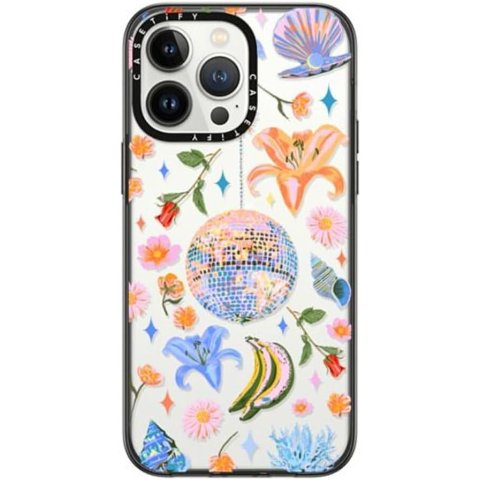 iPhone 14 Pro Max 手机壳 透明黑