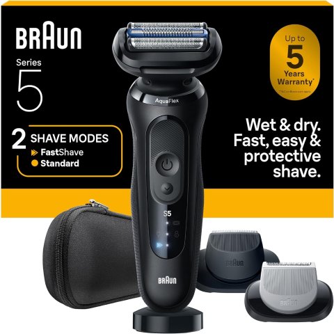 Series 5 Electric Shaver 5155cs Black Wet & Dry