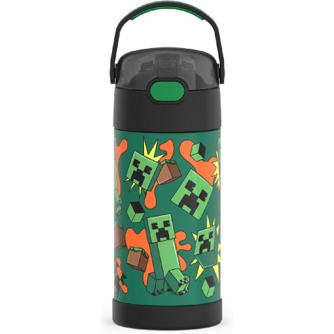THERMOS FUNTAINER 儿童不锈钢保温水壶 12盎司