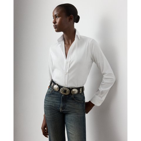 Ralph LaurenCharmain Slim Fit Stretch Shirt