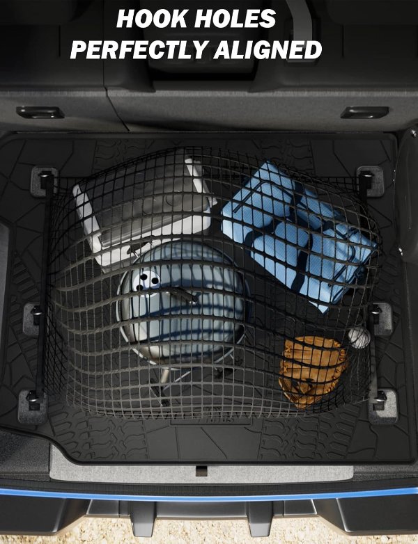 JOYTUTUS Cargo Mat Waterproof for Wrangler JL 4X4