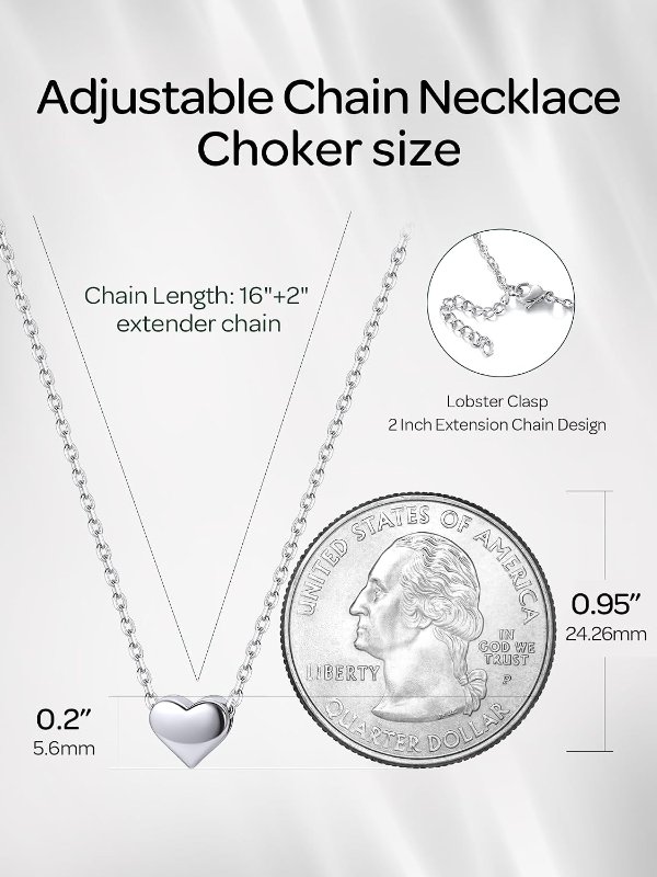ChicSilver 925银 蝶形项链 小巧防过敏