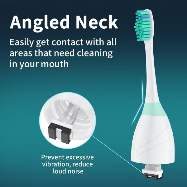 OLINSKAKO Philips Sonicare E-Series 替换刷头 6支
