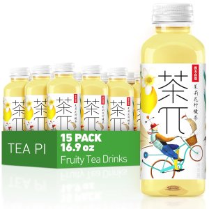 Tea PI 茉莉绿茶 柠檬果茶饮料 500mL 15瓶