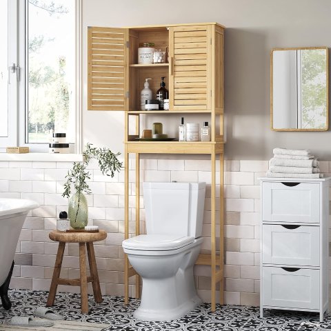 UBTS010N01 Bathroom Storage Cabinet Beige