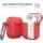 AhaStyle 硅胶保护壳 红色 适用AirPods 2